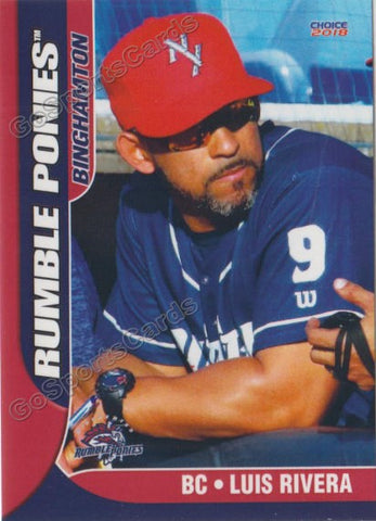 2018 Binghamton Rumble Ponies Luis Rivera