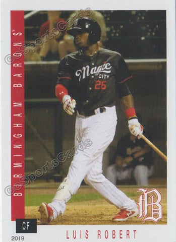 2019 Birmingham Barons Luis Robert