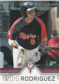 2012 Tacoma Rainiers Luis Rodriguez