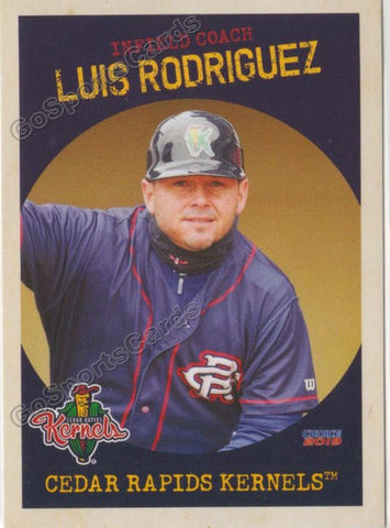 2019 Cedar Rapids Kernels Luis Rodriguez