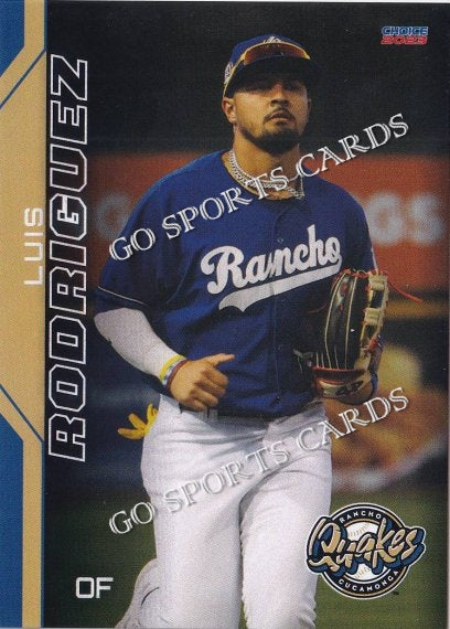 2023 Rancho Cucamonga Quakes Luis Rodriguez