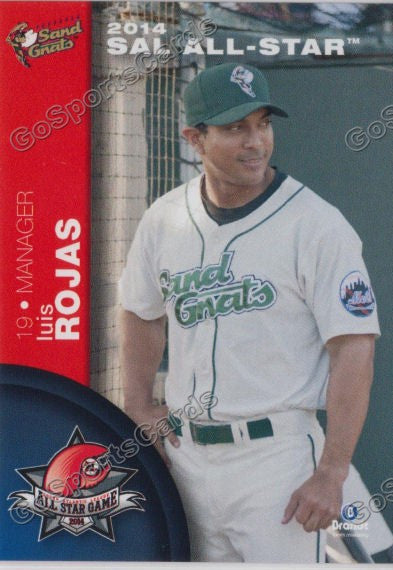 2014 South Atlantic League All Star SD Luis Rojas