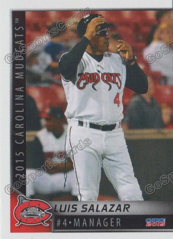 2015 Carolina MudCats Luis Salazar