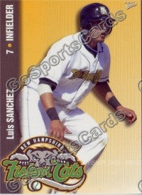 2009 New Hampshire Fisher Cats Luis Sanchez