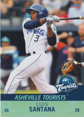 2021 Asheville Tourists Luis Santana