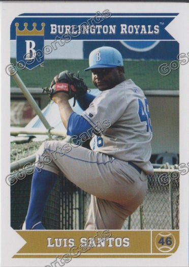 2013 Burlington Royals Luis Santos