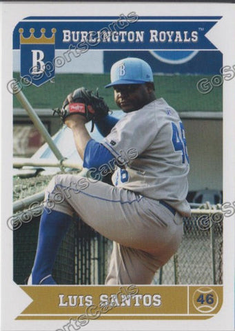 2013 Burlington Royals Luis Santos