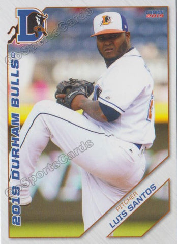2019 Durham Bulls Luis Santos