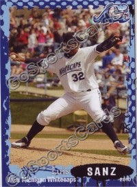 2010 West Michigan WhiteCaps Luis Sanz