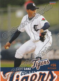2011 Connecticut Tigers Luis Angel Sanz