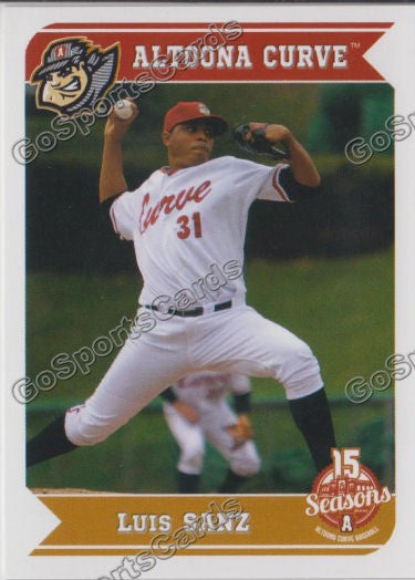 2013 Altoona Curve Luis Angel Sanz