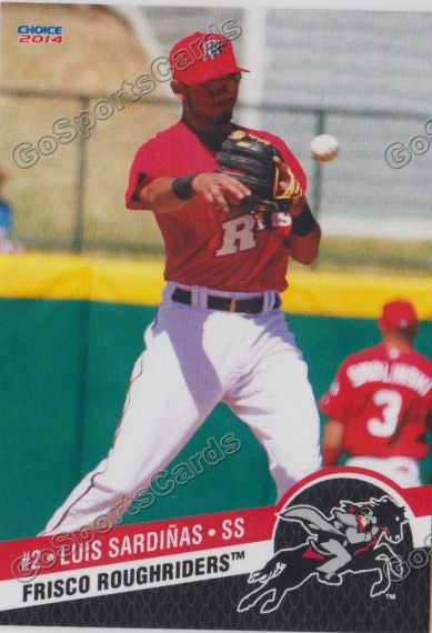 2014 Frisco Roughriders Luis Sardinas