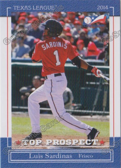 2014 Texas League Top Prospect Luis Sardinas