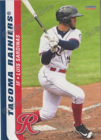 2016 Tacoma Rainiers Luis Sardinas