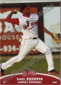 2007 Lowell Spinners Luis Segovia