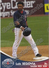 2009 Salem Red Sox Luis Segovia