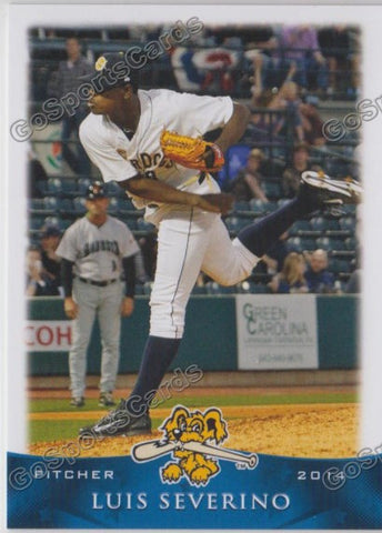 2014 Charleston Riverdogs Luis Severino