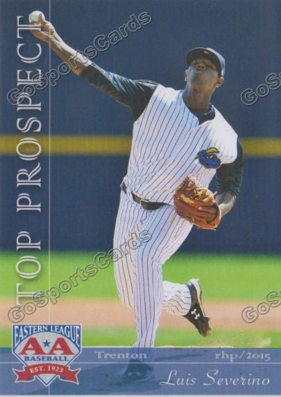 2015 Eastern League Top Prospect Luis Severino