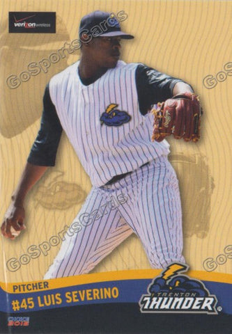 2015 Trenton Thunder Luis Severino