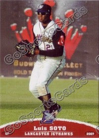 2007 Lancaster JetHawks Luis Soto