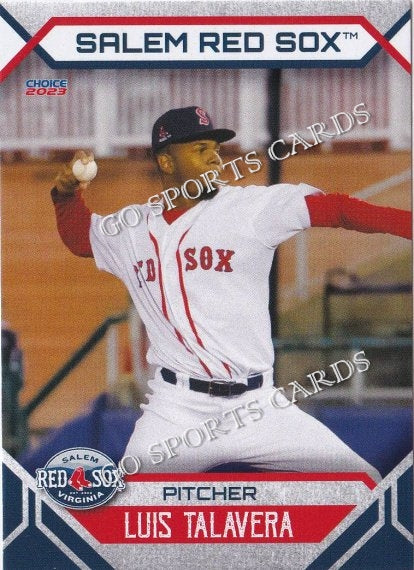 2023 Salem Red Sox Luis Talavera