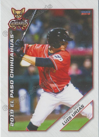 2019 El Paso Chihuahuas Luis Urias