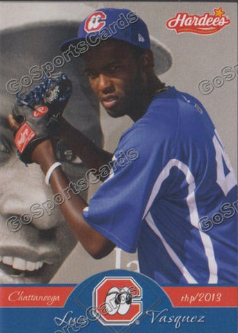 2013 Chattanooga Lookouts Luis Vasquez