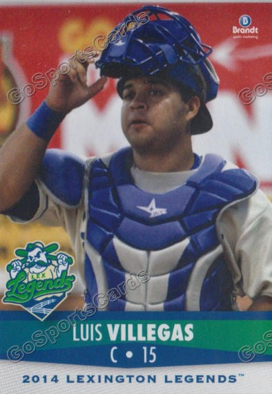 2014 Lexington Legends Luis Villegas