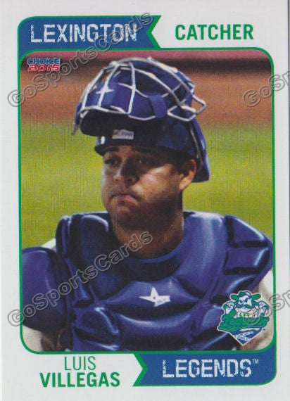 2015 Lexington Legends Luis Villegas