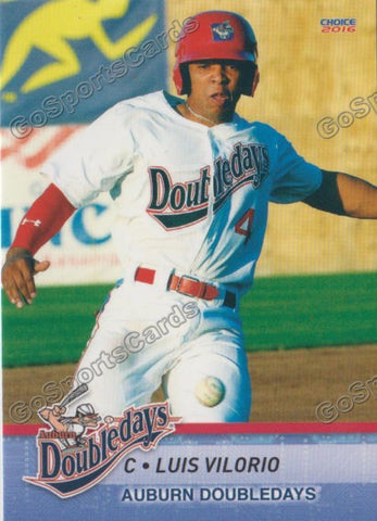 2016 Auburn Doubledays Luis Vilorio