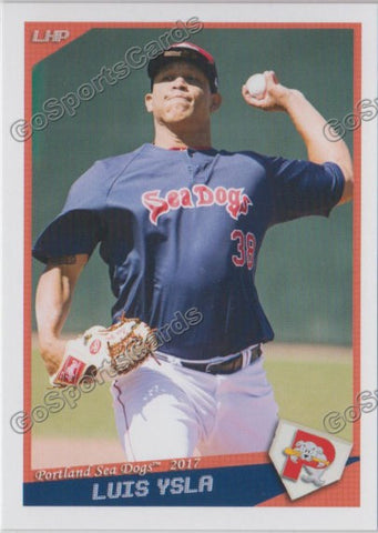 2017 Portland Sea Dogs Luis Ysla