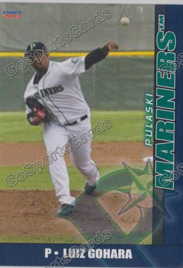 2013 Pulaski Mariners Luiz Gohara