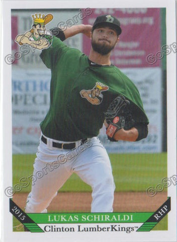 2015 Clinton Lumberkings Lukas Schiraldi