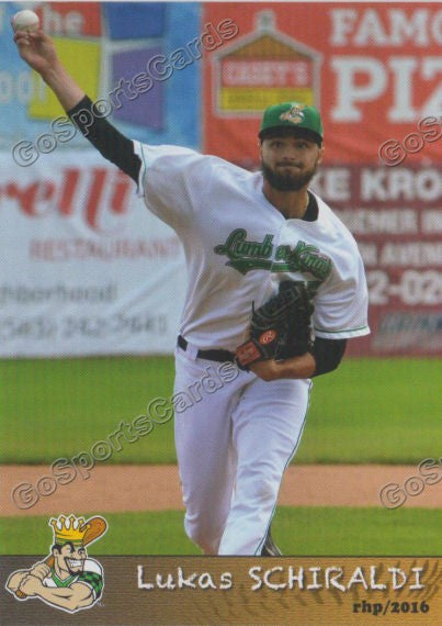 2016 Clinton LumberKings Lukas Schiraldi