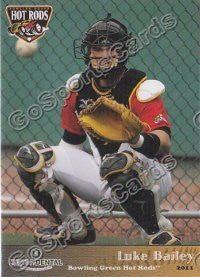 2011 Bowling Green Hot Rods Luke Bailey