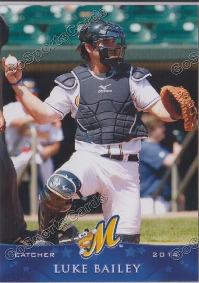 2014 Montgomery Biscuits Luke Bailey