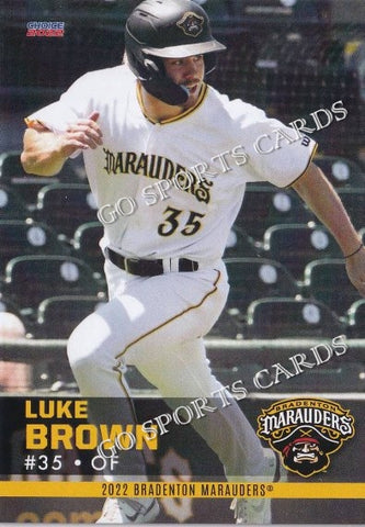 2022 Bradenton Marauders Luke Brown