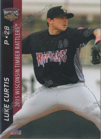 2015 Wisconsin Timber Rattlers Luke Curtis
