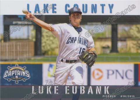2015 Lake County Captains Luke Eubank