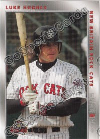 2008 New Britain Rock Cats Luke Hughes