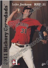 2011 Hickory Crawdads Luke Jackson