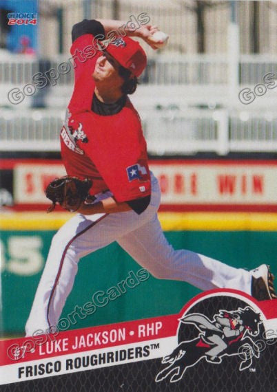 2014 Frisco Roughriders Luke Jackson