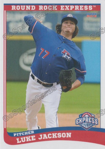 2016 Round Rock Express Luke Jackson