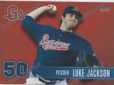 2017 Gwinnett Braves Luke Jackson