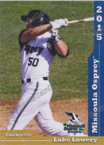 2015 Missoula Osprey Luke Lowery