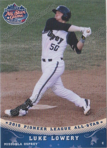 2015 Pioneer Northwest League All Star B Luke Lowery