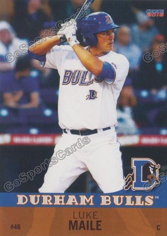  2016 Durham Bulls Luke Maile