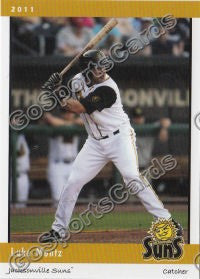 2011 Jacksonville Suns Luke Montz
