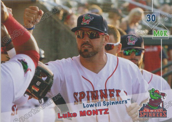 2019 Lowell Spinners Luke Montz