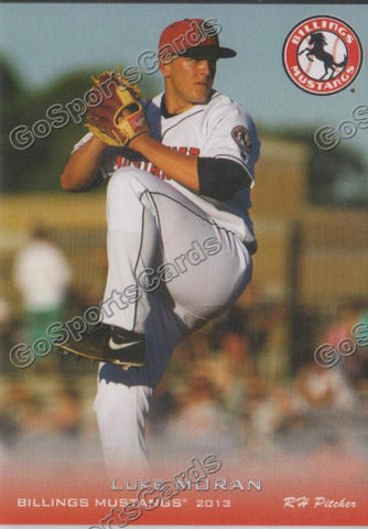 2013 Billings Mustangs Luke Moran